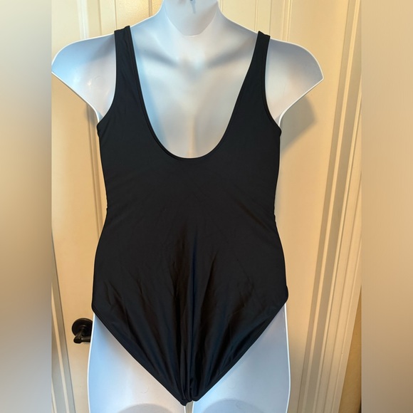 NWT Summer Mae Maternity One Piece Tie Front Bathing Swimsuit, Size Large - Picture 11 of 12